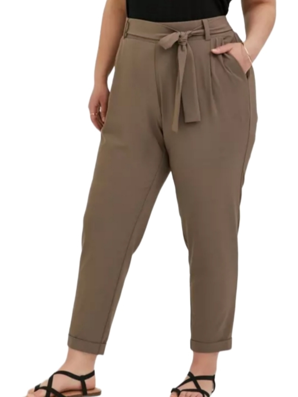 Torrid Pull-On High-Rise Crepe Pant NWT